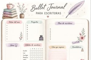 la magia de las listas bullet journal para escritoras
