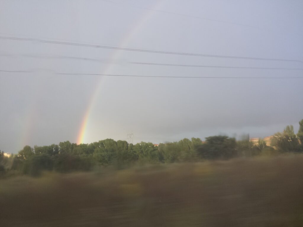 solución arcoiris paisaje