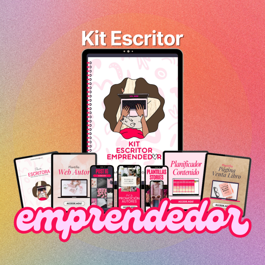 kit escritor emprendedor glabama