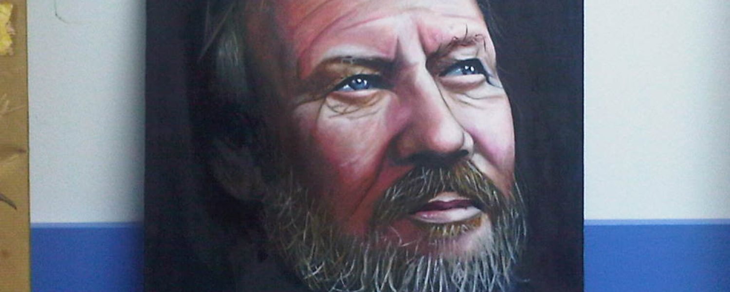 amiga retrato realista