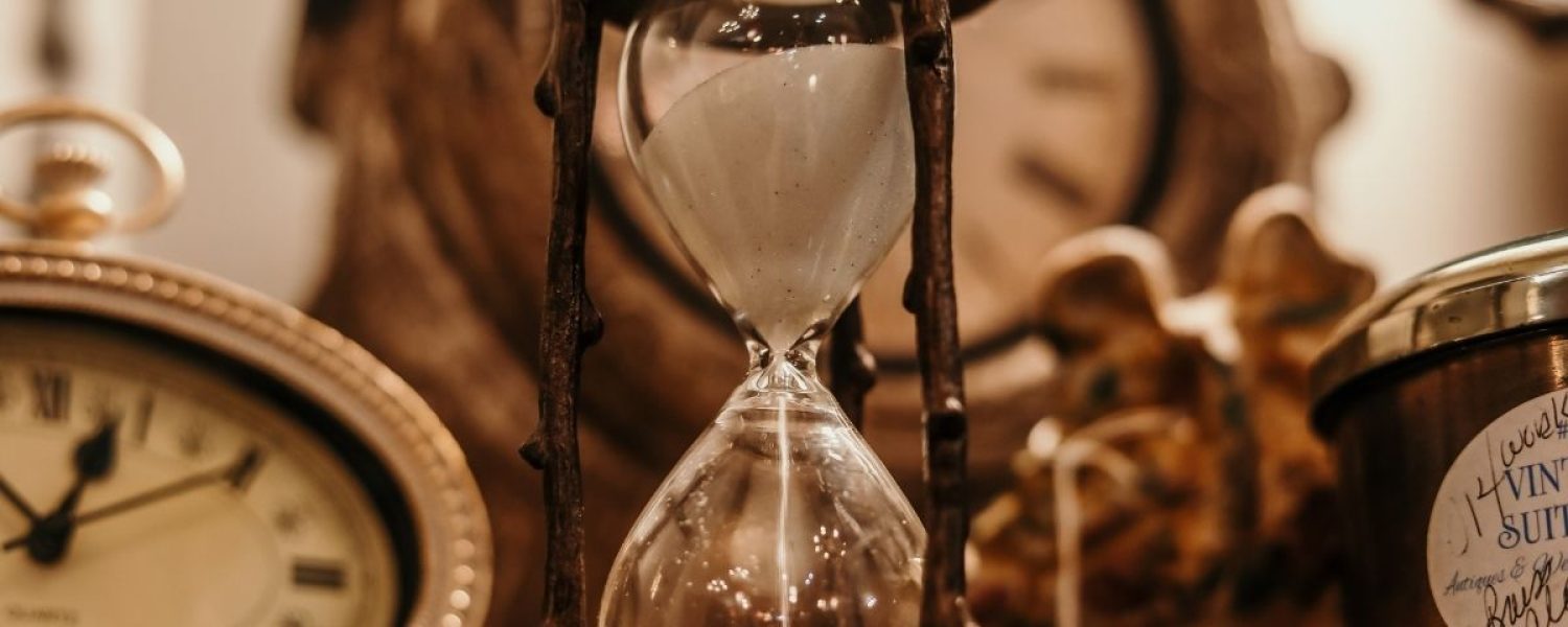 duda reloj de arena